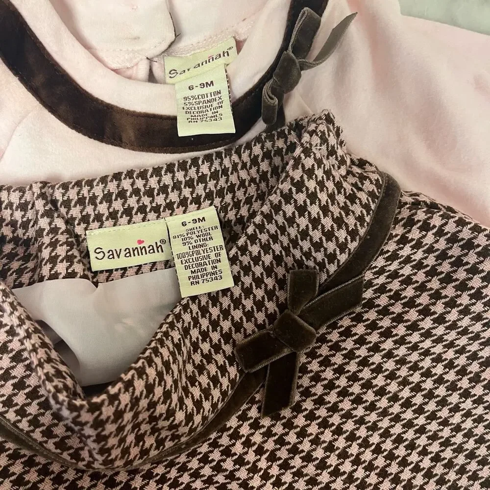 Vintage Savannah 2 piece European vibe skirt set